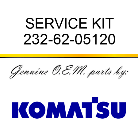 SERVICE KIT 232-62-05120