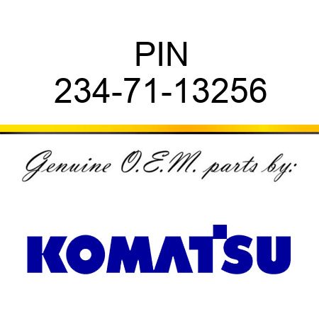 PIN 234-71-13256