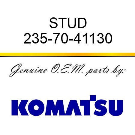 STUD 235-70-41130