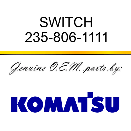 SWITCH 235-806-1111