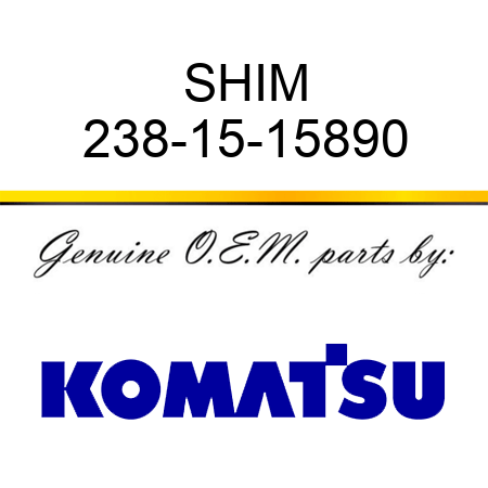 SHIM 238-15-15890