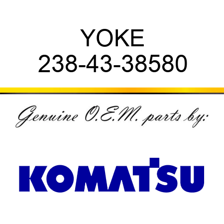 YOKE 238-43-38580