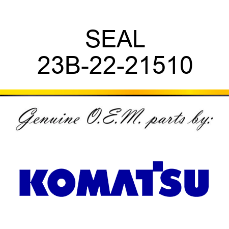 SEAL 23B-22-21510