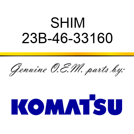 SHIM 23B-46-33160