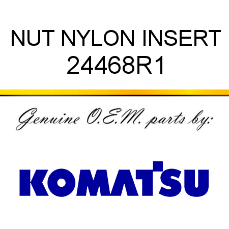 NUT, NYLON INSERT 24468R1