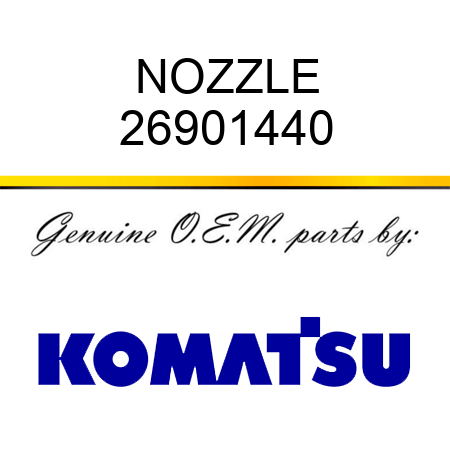NOZZLE 26901440