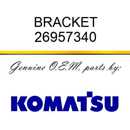 BRACKET 26957340