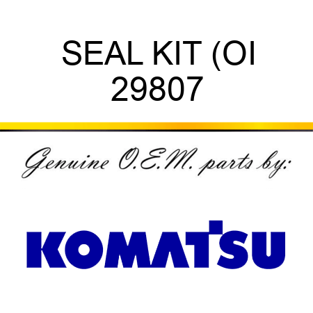 SEAL KIT (OI 29807