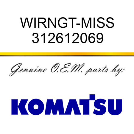 WIRNG,T-MISS 312612069