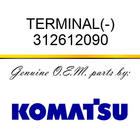 TERMINAL(-) 312612090