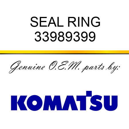 SEAL RING 33989399