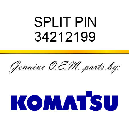 SPLIT PIN 34212199