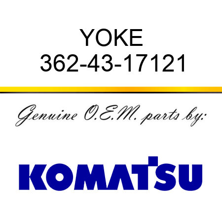 YOKE 362-43-17121