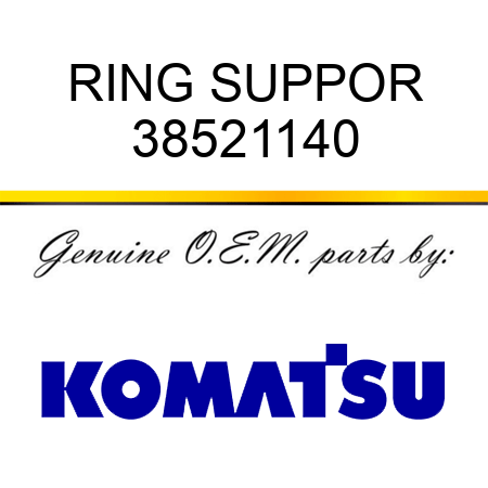 RING, SUPPOR 38521140
