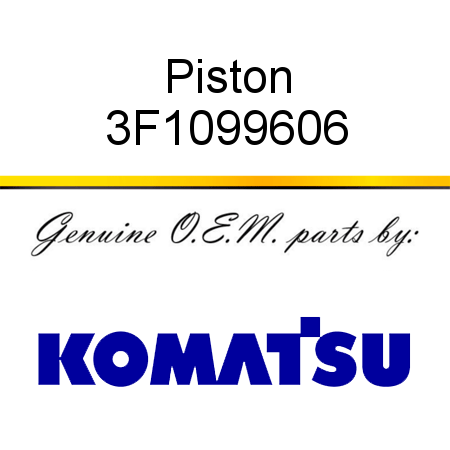 Piston 3F1099606