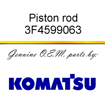 Piston rod 3F4599063