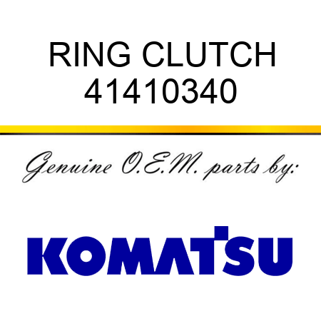 RING, CLUTCH 41410340