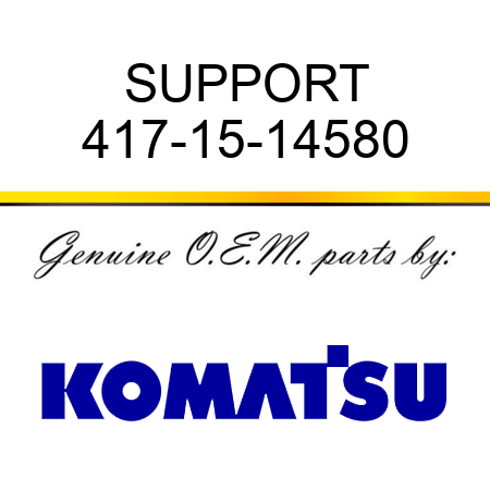 SUPPORT 417-15-14580