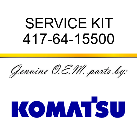 SERVICE KIT 417-64-15500