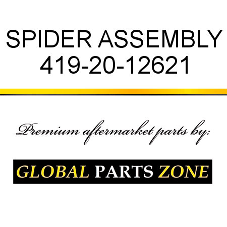 SPIDER ASSEMBLY 419-20-12621