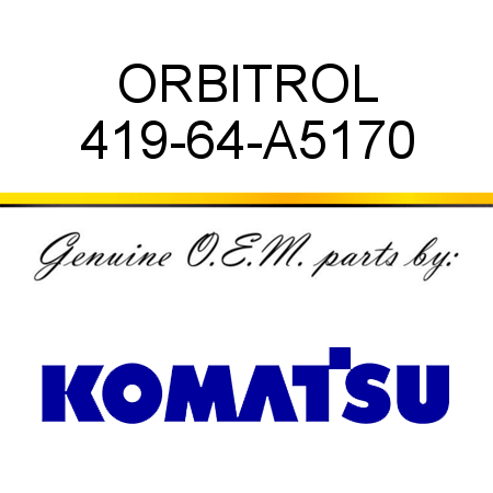 ORBITROL 419-64-A5170