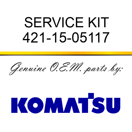 SERVICE KIT 421-15-05117