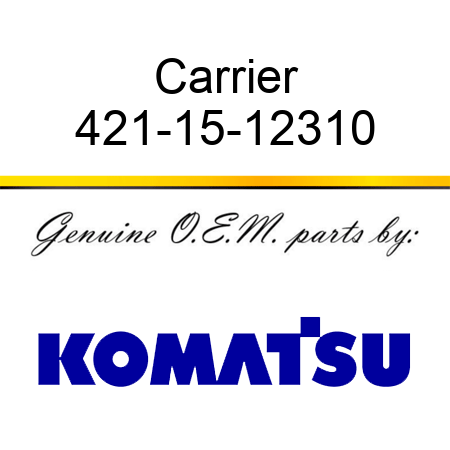 Carrier 421-15-12310