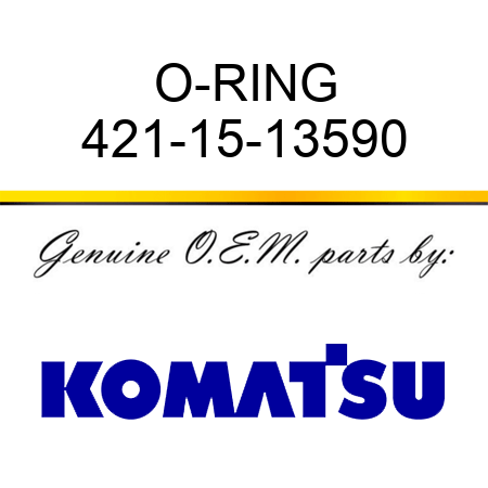 O-RING 421-15-13590