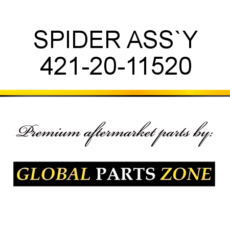 SPIDER ASS`Y 421-20-11520