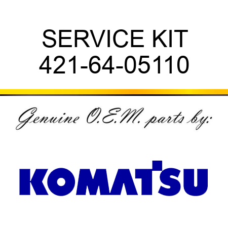 SERVICE KIT 421-64-05110