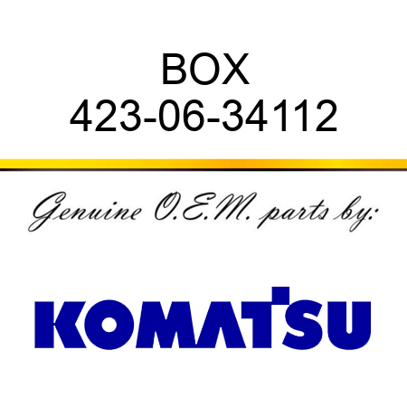 BOX 423-06-34112