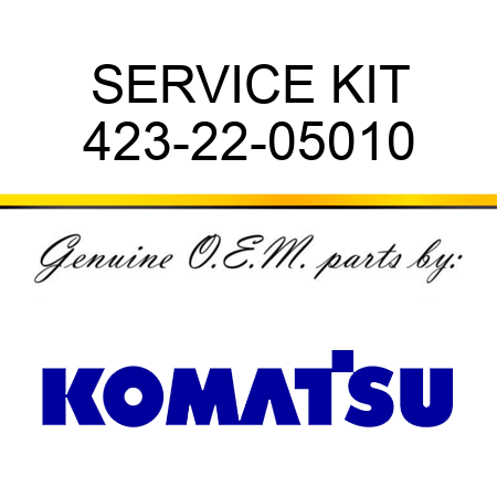 SERVICE KIT 423-22-05010