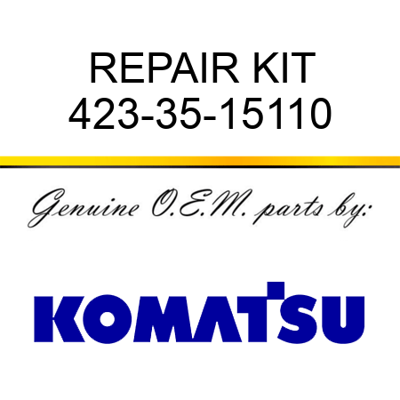 REPAIR KIT 423-35-15110