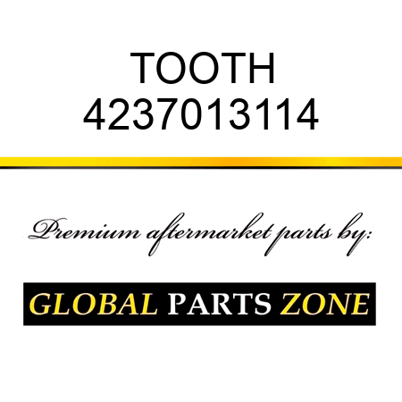 TOOTH 4237013114
