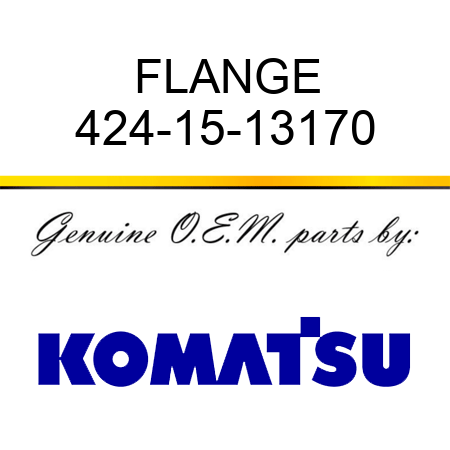 FLANGE 424-15-13170