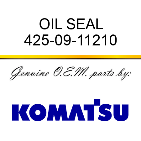 OIL SEAL 425-09-11210