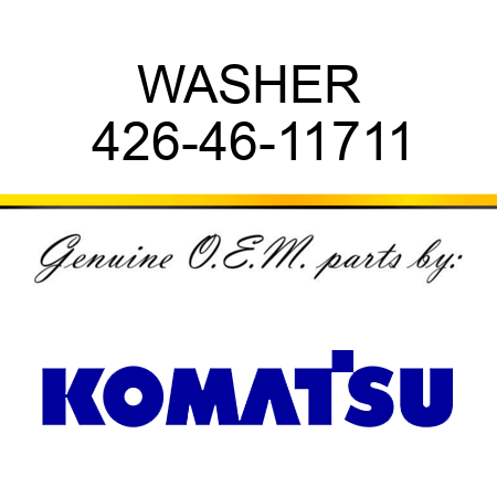 WASHER 426-46-11711