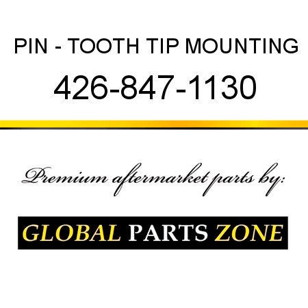 PIN - TOOTH TIP MOUNTING 426-847-1130