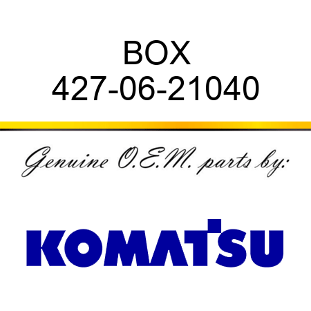 BOX 427-06-21040
