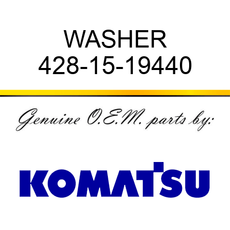 WASHER 428-15-19440
