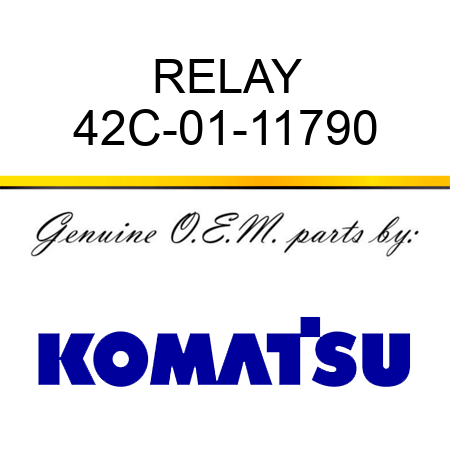 RELAY 42C-01-11790
