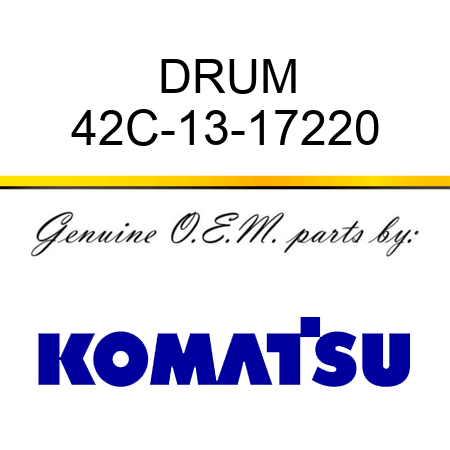 DRUM 42C-13-17220
