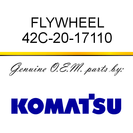 FLYWHEEL 42C-20-17110