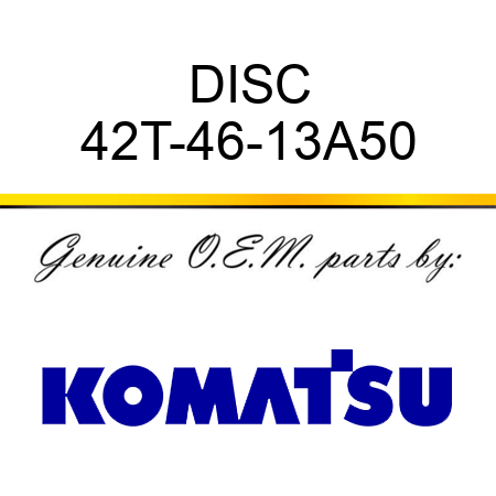 DISC 42T-46-13A50