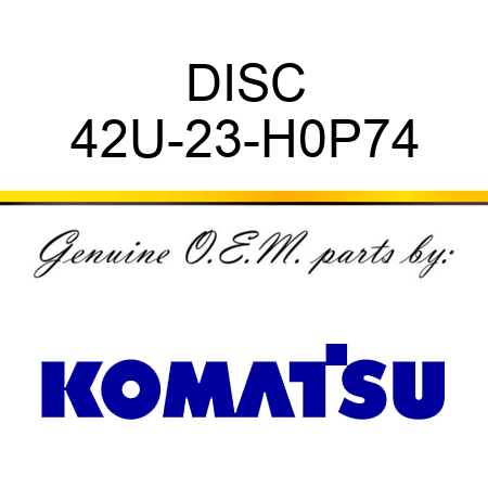 DISC 42U-23-H0P74