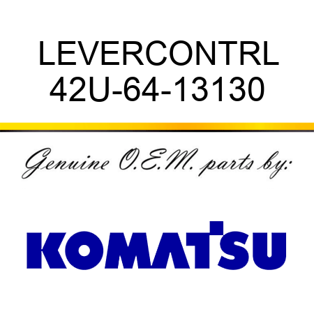 LEVER,CONTRL 42U-64-13130