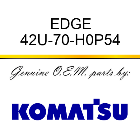 EDGE, 42U-70-H0P54