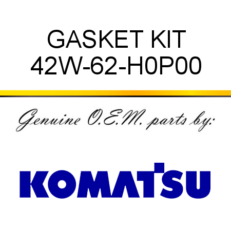 GASKET KIT 42W-62-H0P00
