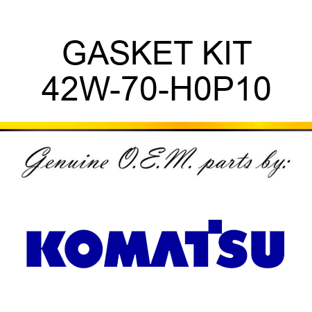 GASKET KIT 42W-70-H0P10