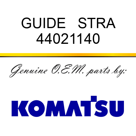 GUIDE   STRA 44021140